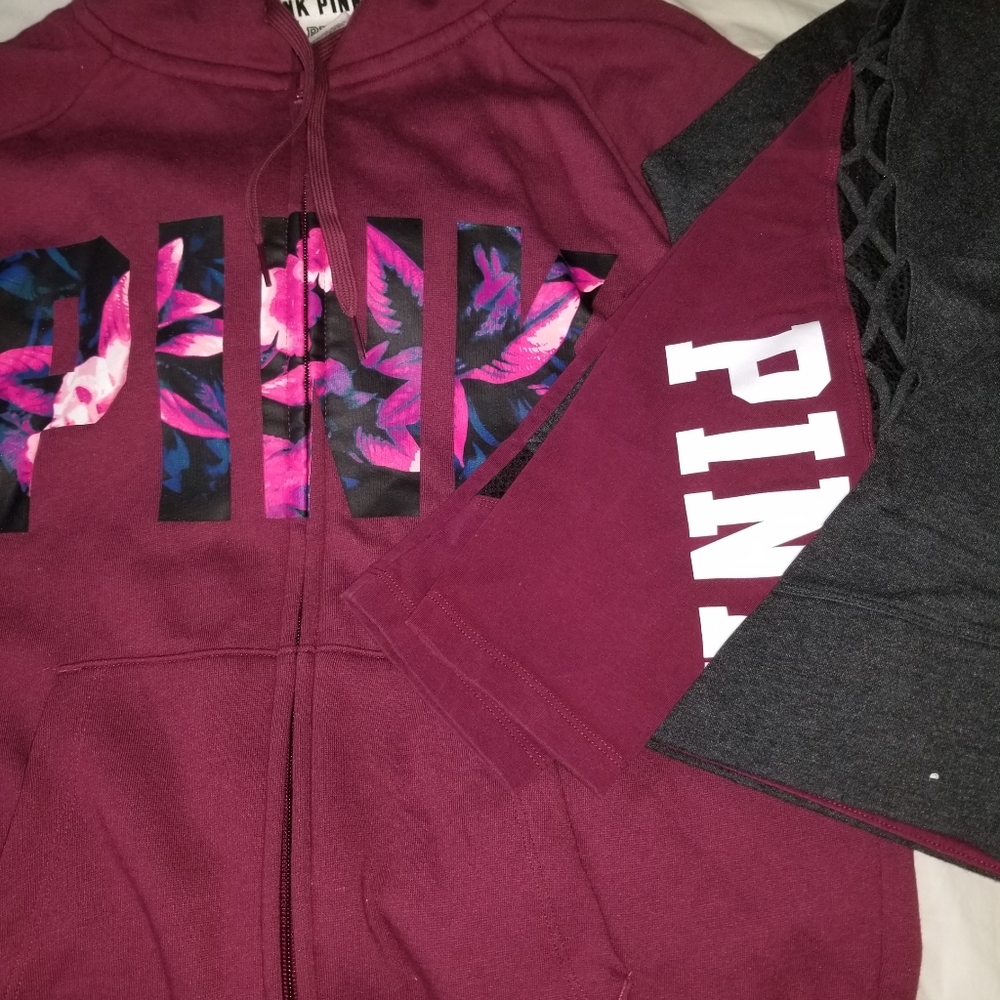 Burgundy VS PINK Set!!